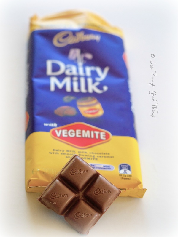 Cadbury dairy milk chocolate with vegemite - Good Things 