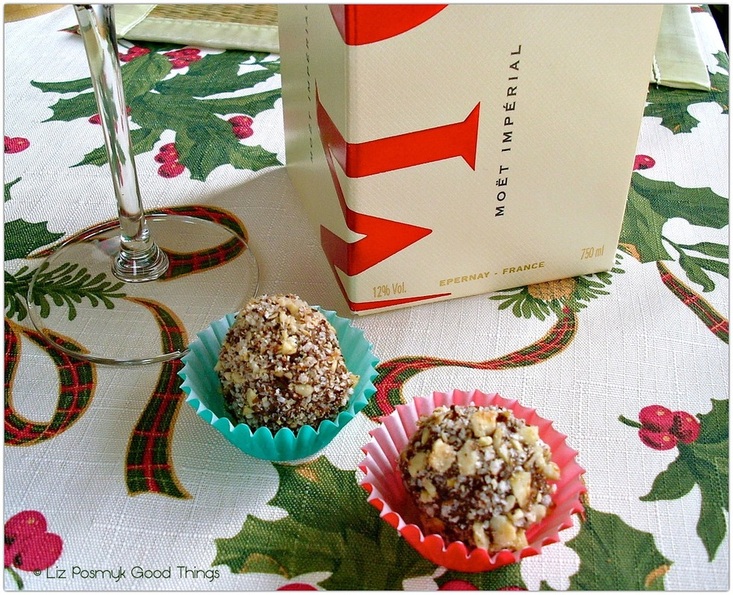 Chocolate Hazelnut Truffles - edible gifts