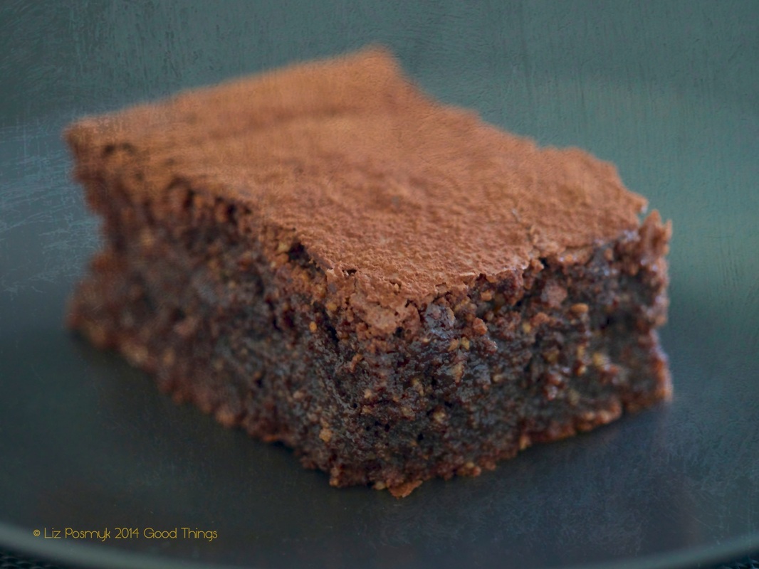 Best ever chocolate and hazelnut fudge brownies - Haigh's Chocolates recipe - image by Liz Posmyk Good Things