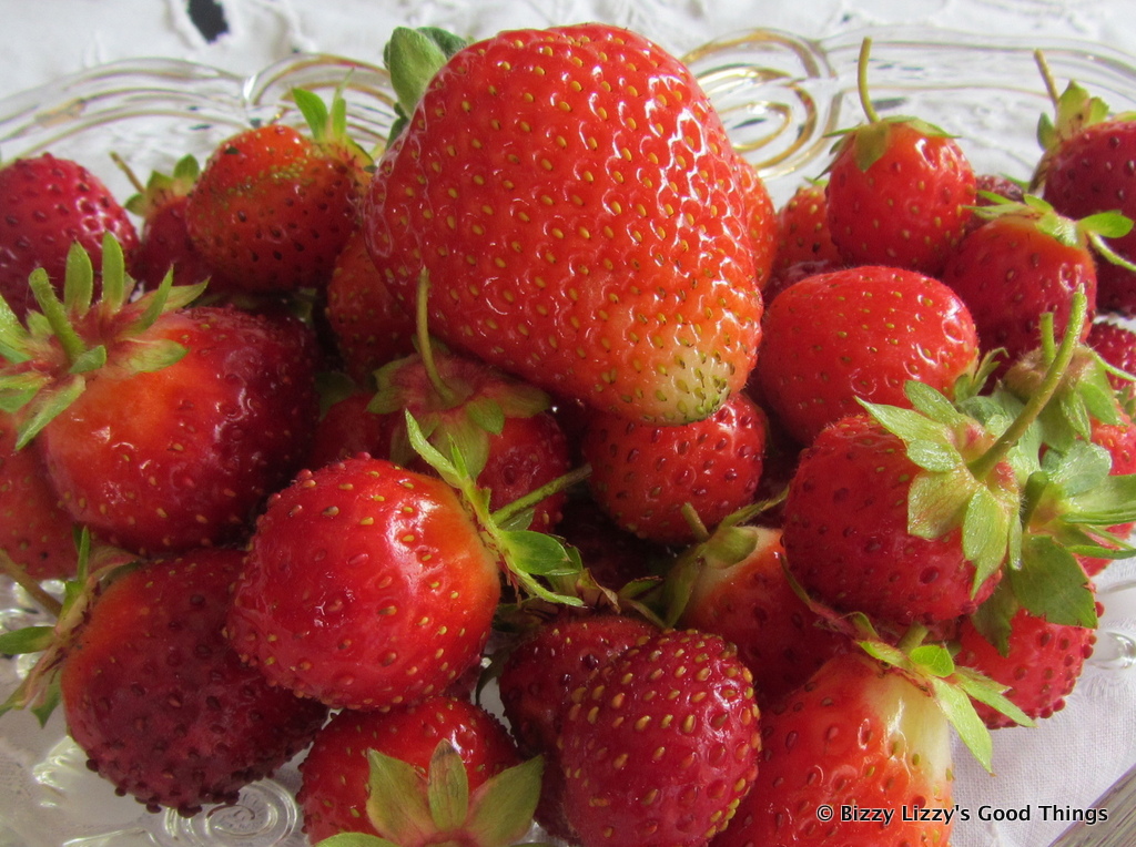 Garden fresh strawberries by Good Things