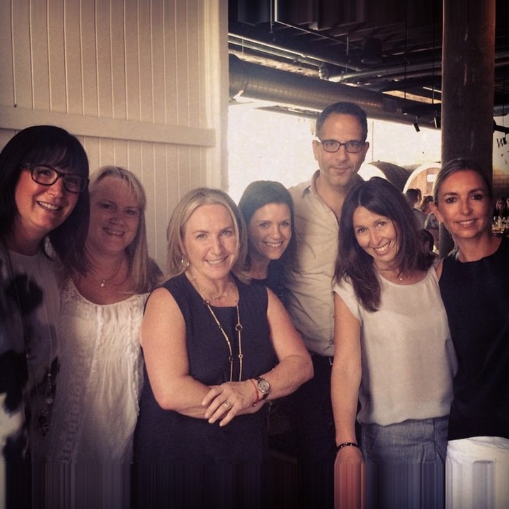 Yotam Ottolenghi with the lovely ladies from the Monday Morning Cooking Club