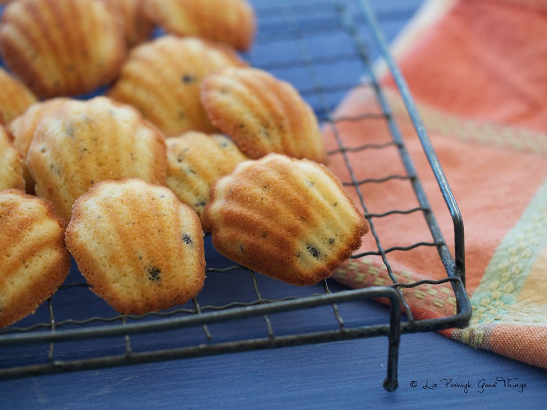 Madeleines with passionfruit and basil - an original recipe by Liz Posmyk Good Things 