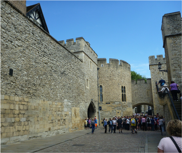 Eeks! Daunted by the queues at the Tower of London
