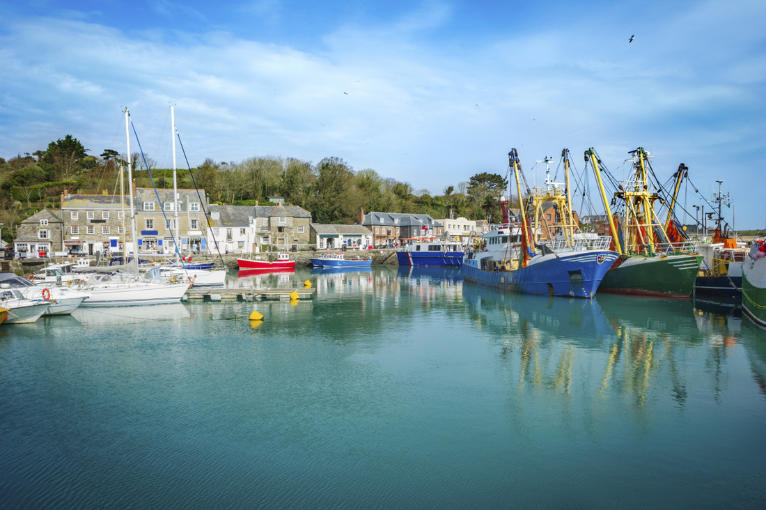 Padstow in Cornwall, UK 