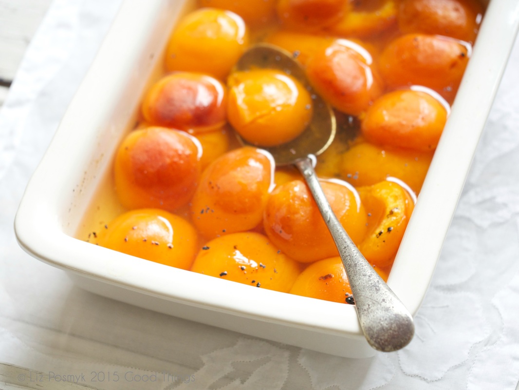 Baked apricot compote by Good Things