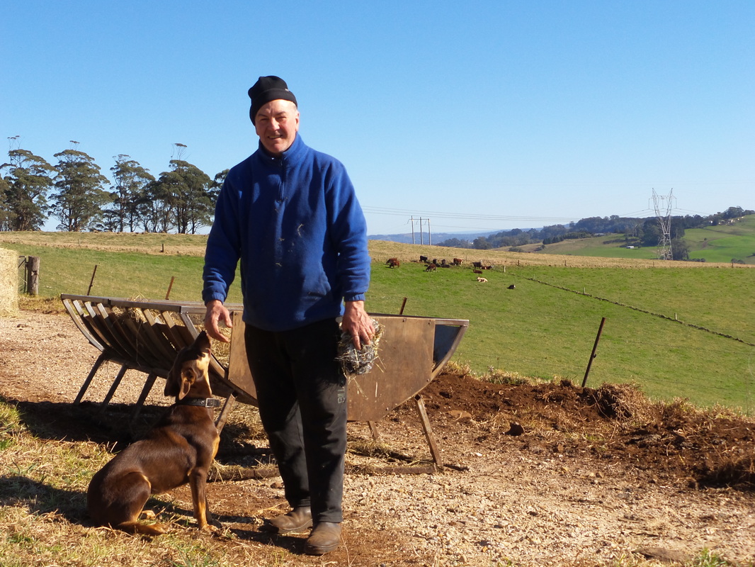 Meet John Mauger the farmer t Laurel View farm stay in the NSW Southern Highlands by Liz Posmyk Good Things