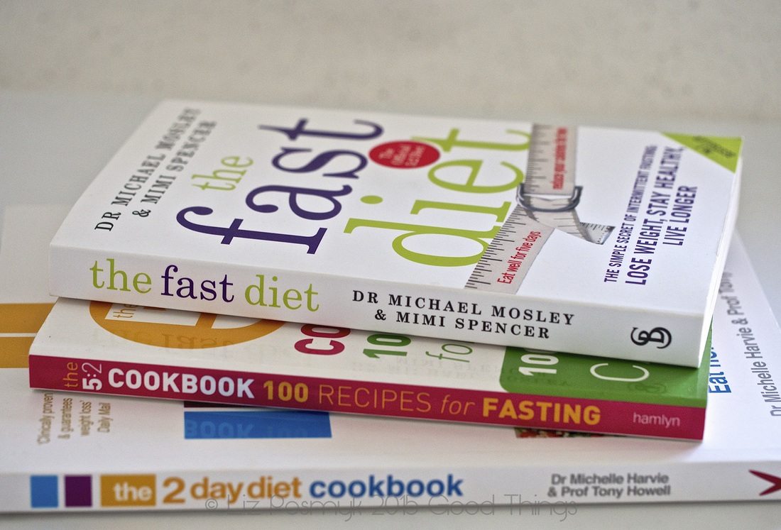 The 5:2 diet book series - my Bibles for a healthier fitter new year - photo by Good Things 