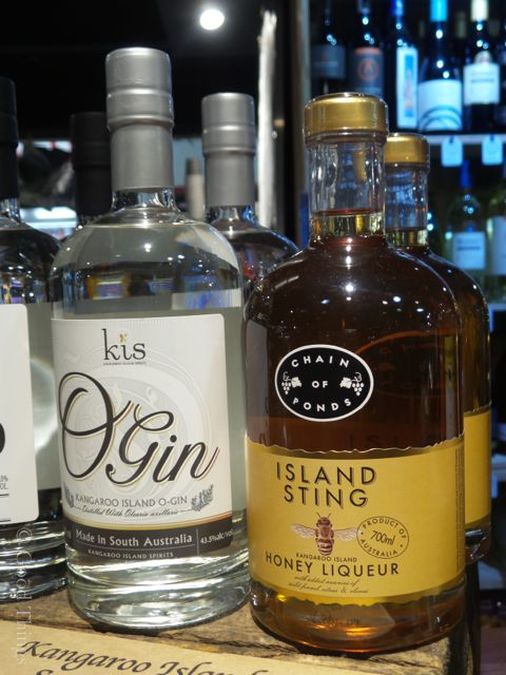 Kangaroo Island Gin and Island Sting honey liqueur