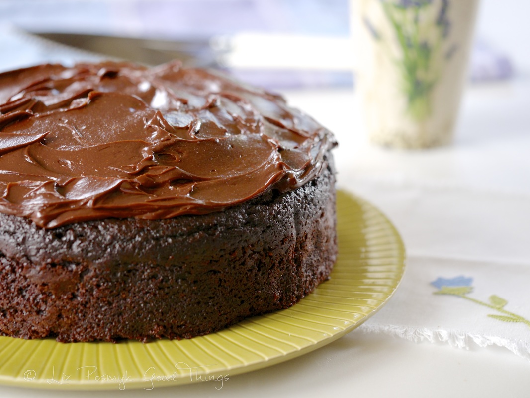 Chocolate and beetroot cake by Liz Posmyk, Good Things 2