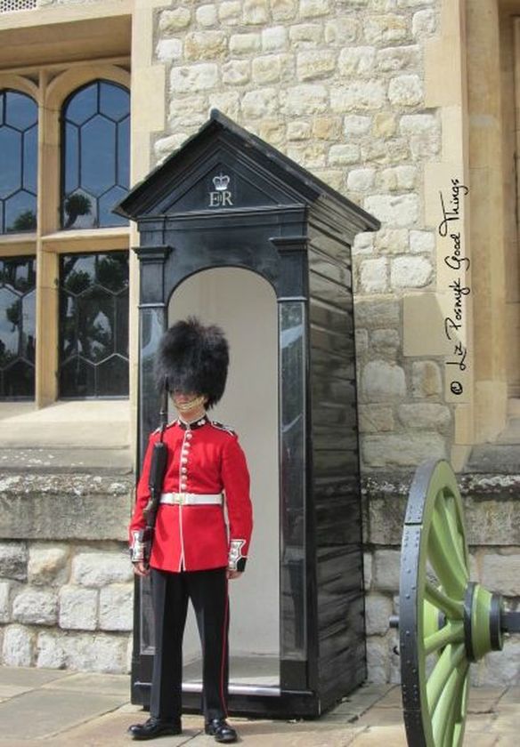 Beefeater guard at the Tower of London 