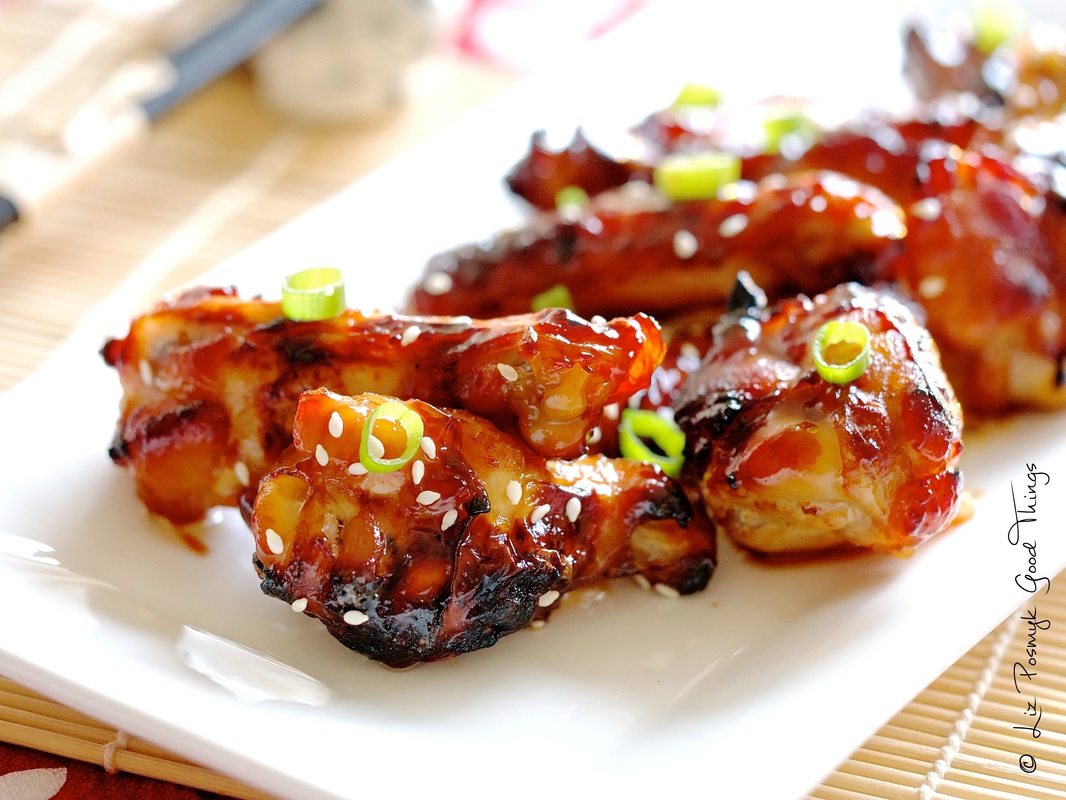 Bizzy Lizzy's Chicken wings with ginger, honey and sesame - best recipes 2