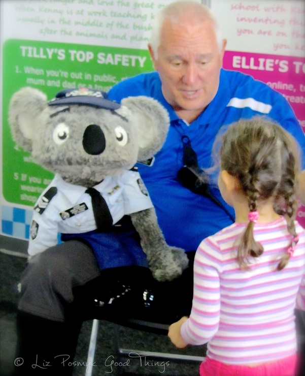 Constable Kenny Koala at the Royal Canberra Show 