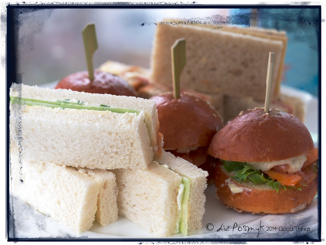 Sandwiches and sliders - High Tea at the Burbury in Canberra 