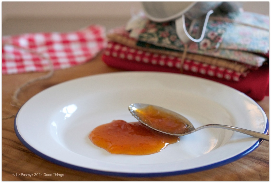 Exquisite spiced mirabelle plum sauce by Liz Posmyk Good Things