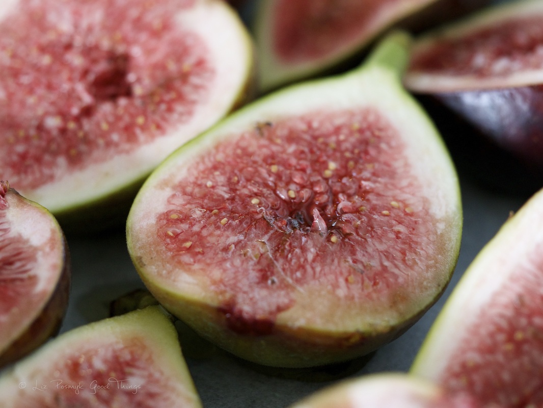 Figs go well with truffled honey