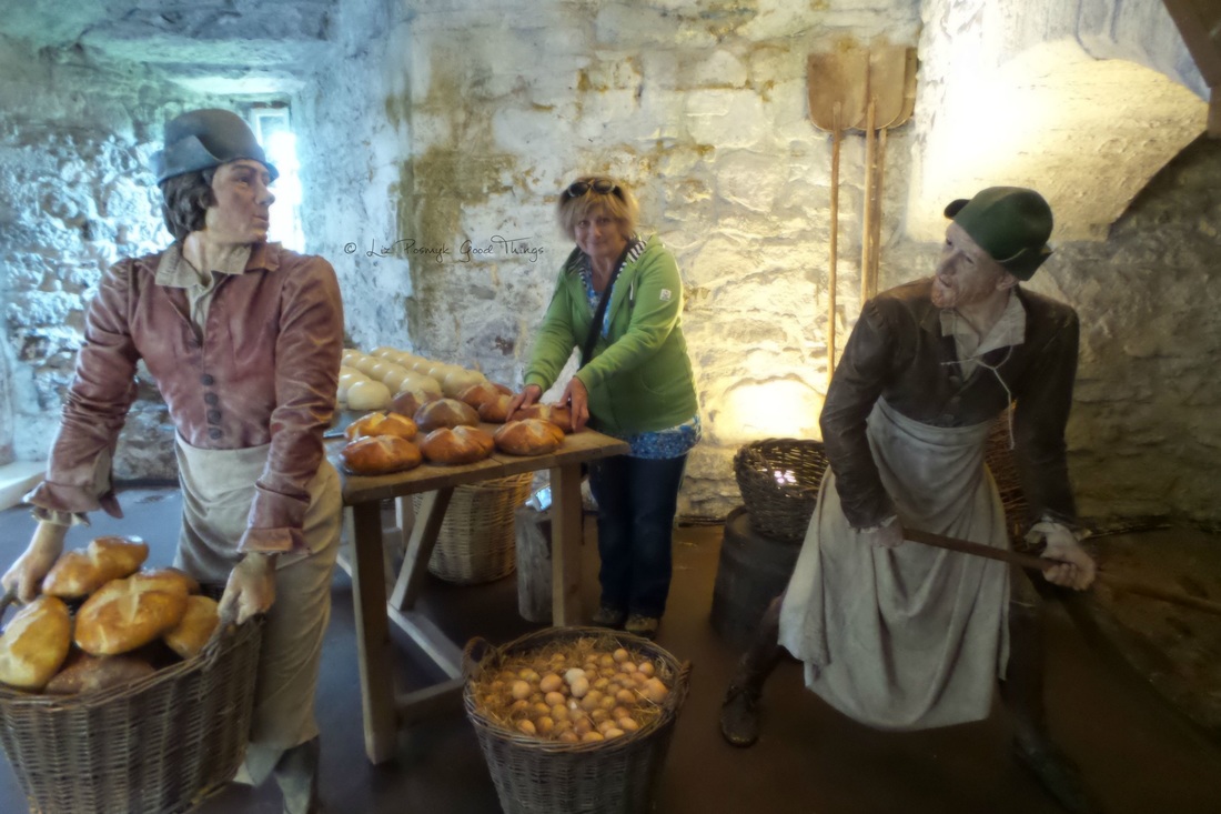 Liz Posmyk, cook, traveller and wordsmith in the Great Kitchens at Stirling Castle