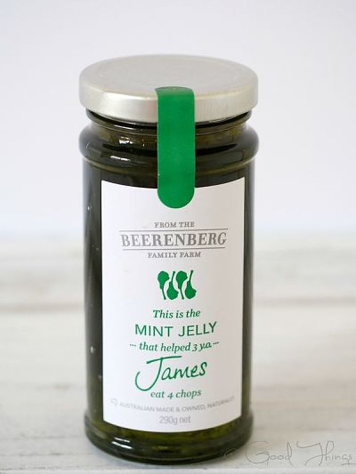 Great tasting Mint Jelly from Beerenberg Farm in South Australia - photo Liz Posmyk, Good Things 
