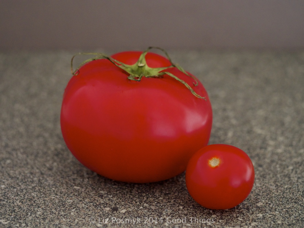Noosa Reds tomatoes by Liz Posmyk, Good Things