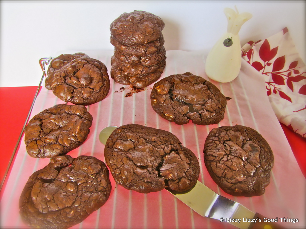 Triple choc chunky cookies by Liz Posmyk, Good Things