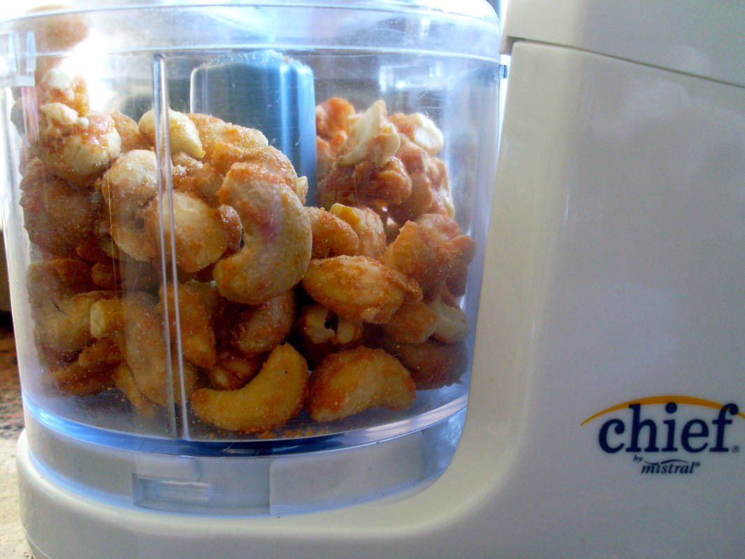 Processing cashews 