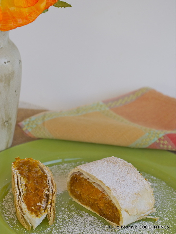 Pumpkin strudel - a Hungarian recipe by Good Things 