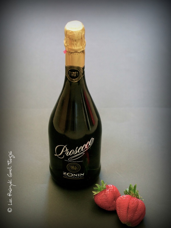 Zonin Prosecco with strawberries by Liz Posmyk, Good Things 