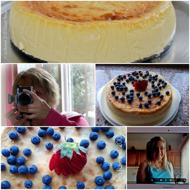 Baking a NY cheesecake with a friend