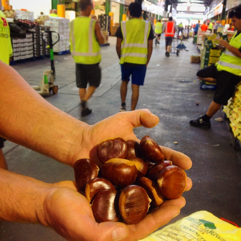 Chestnuts at the Sydney Markets