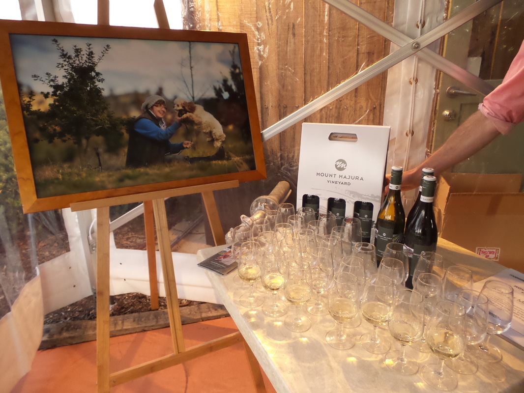 Mount Majura Wines on tasting at French Black Truffles of Canberra 