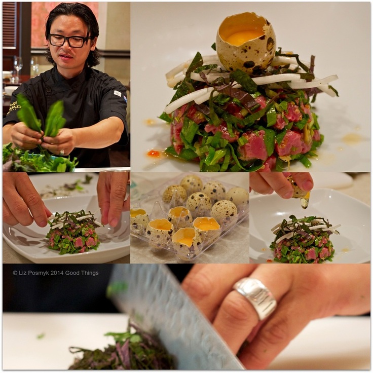Luke Nguyen prepares fusion steak tartare. Image by Liz Posmyk Good Things