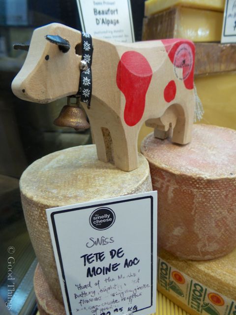Swiss Tete de Moine AOC at The Smelly Cheese Shop