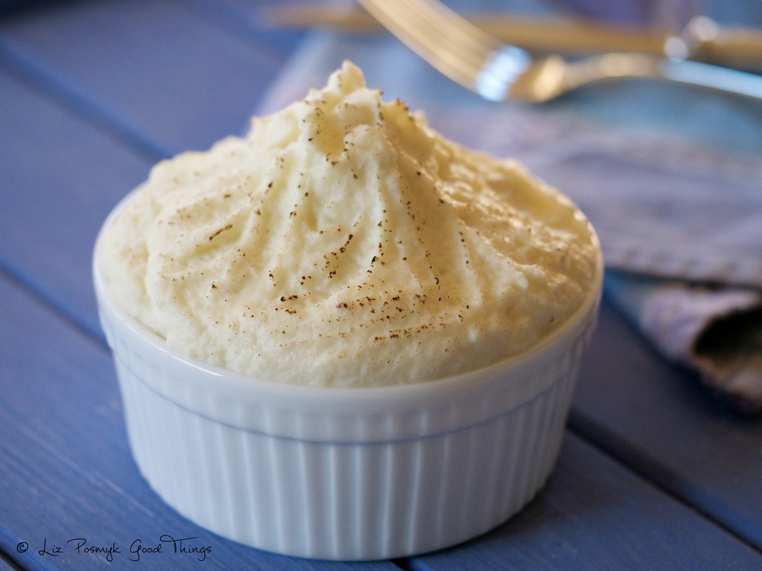 Creamy cauliflower mash by Liz Posmyk Good Things 