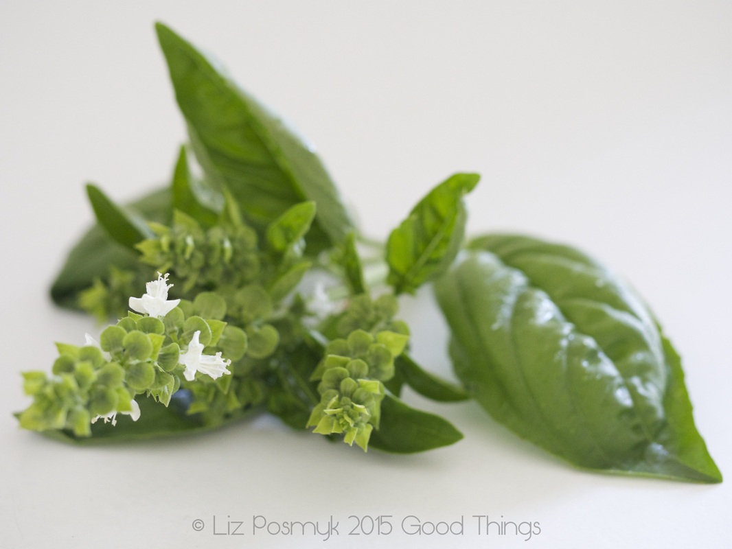 Home-grown basil by Good Things 