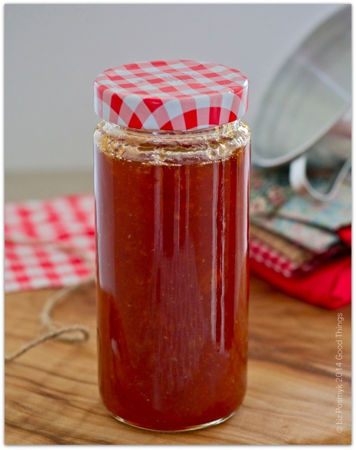 Spiced mirabelle plum sauce by Liz Posmyk, Good Things