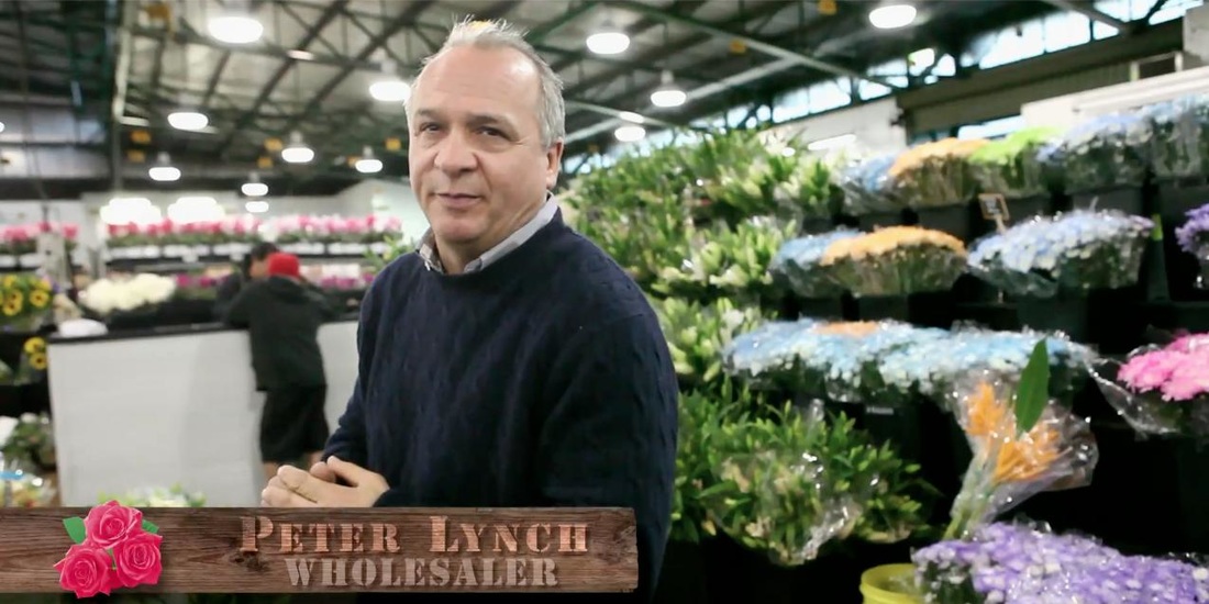 Peter Lynch wholesaler Sydney Flower Markets 
