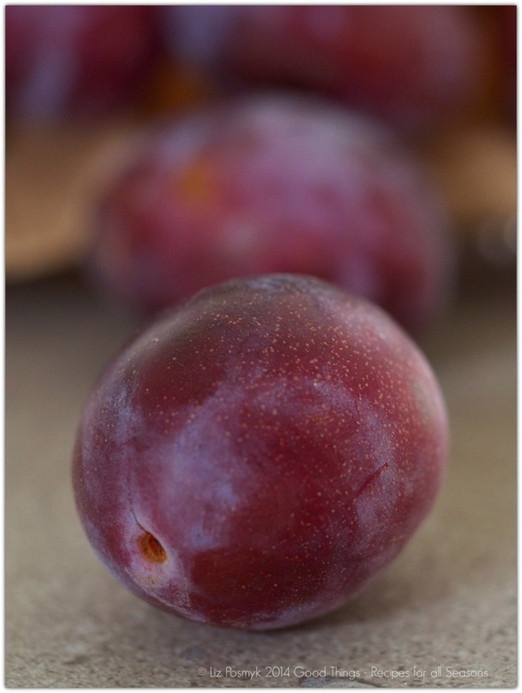 Tiny plums for my plum dumplings