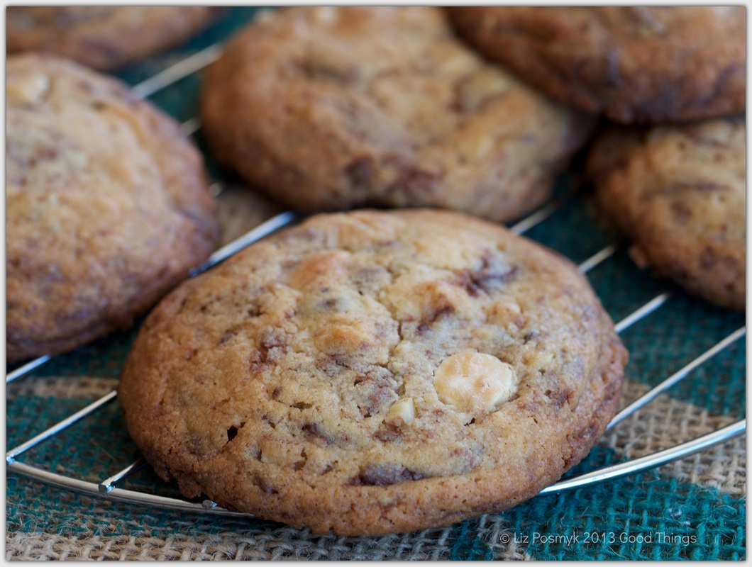 Triple choc chip cookies by Liz Posmyk, Good Things