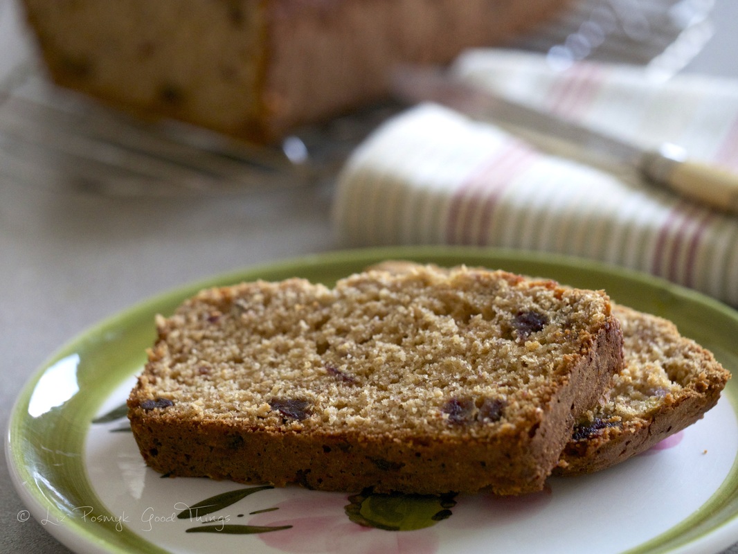 Banana, date and honey wholemeal loaf