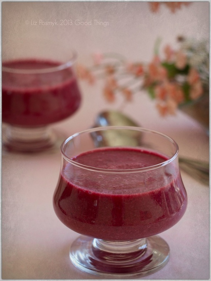 Cold Cherry Soup by Liz Posmyk Good Things 