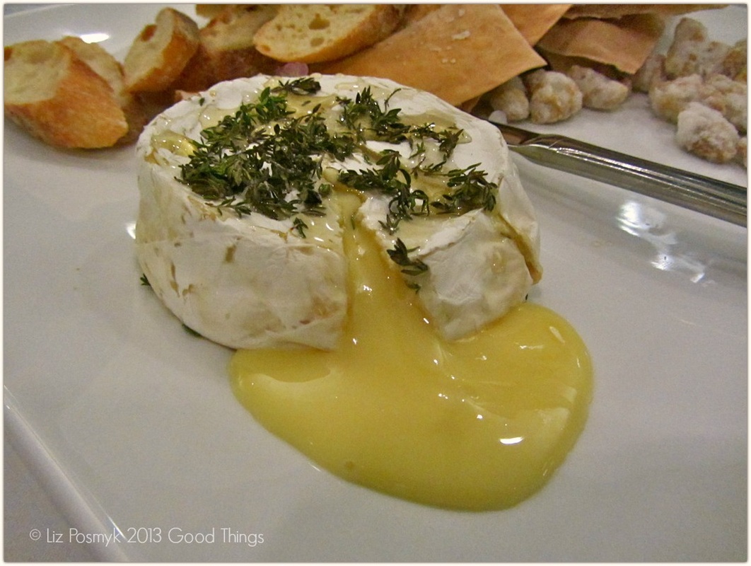 Another shot of Honey and Thyme Baked Camembert