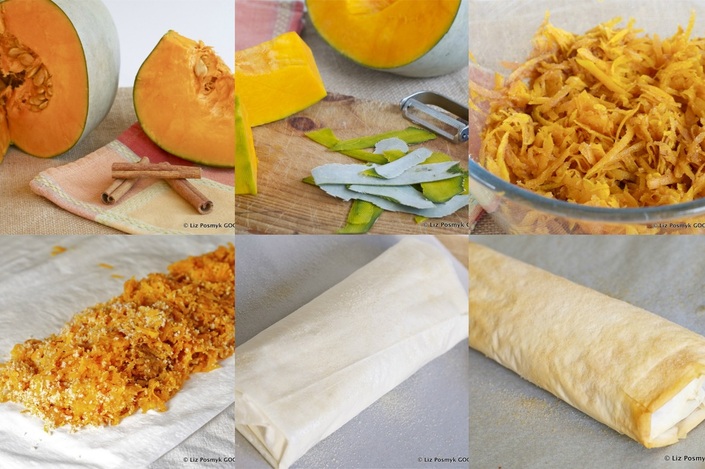 Pumpkin strudel collage by Good Things