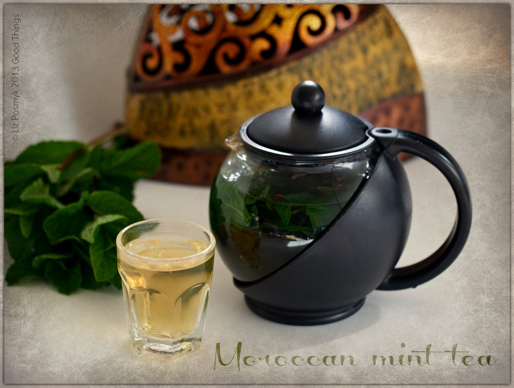 Moroccan mint tea by Liz Posmyk