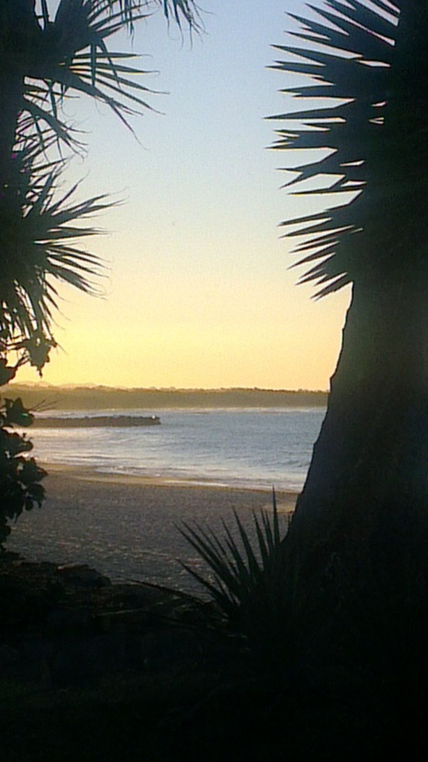 Sunset at Noosa Beach