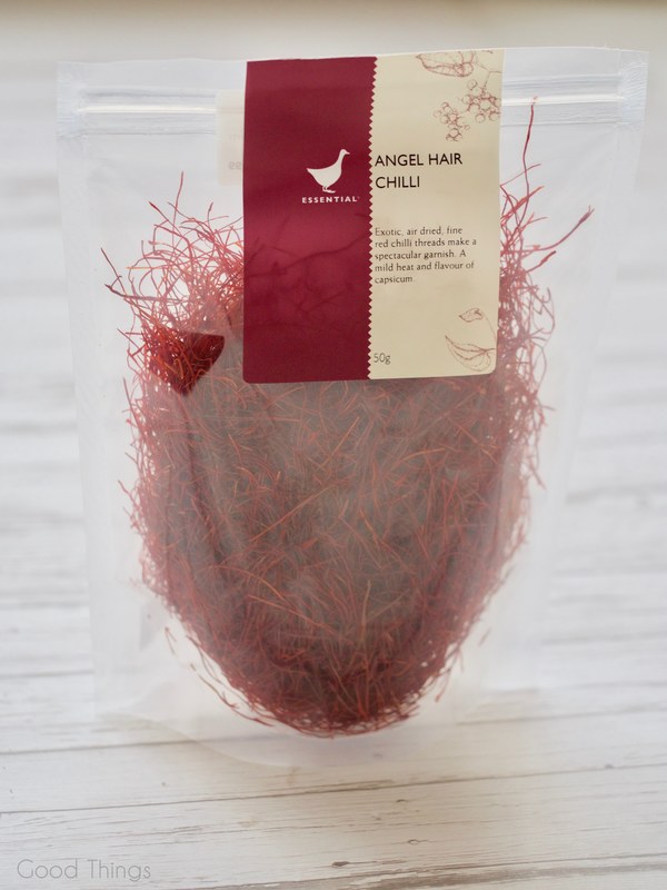 Angel Hair chilli from Essential Ingredient  Liz Posmyk Good Things