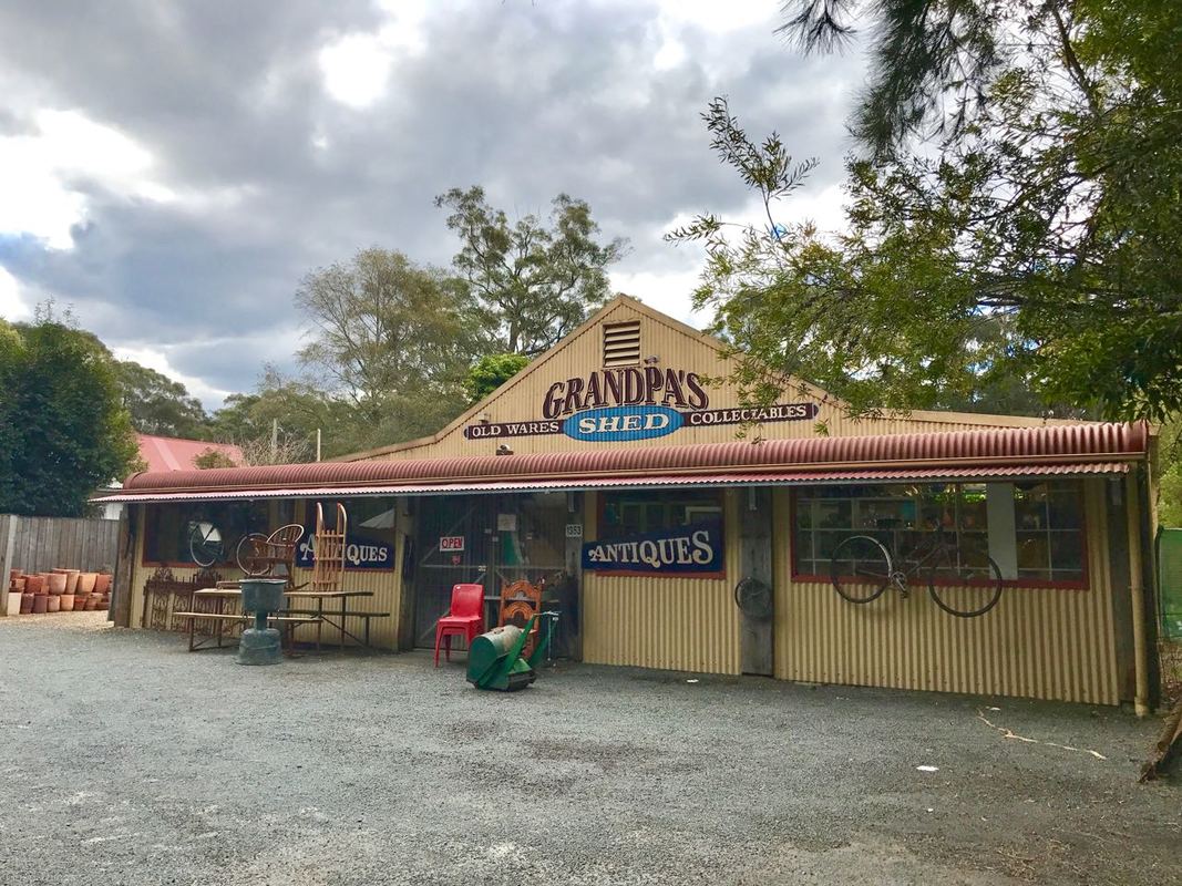 Grandpa's Shed Collectables and Old Wares at Fitzroy Falls - Liz Posmyk Good Things 