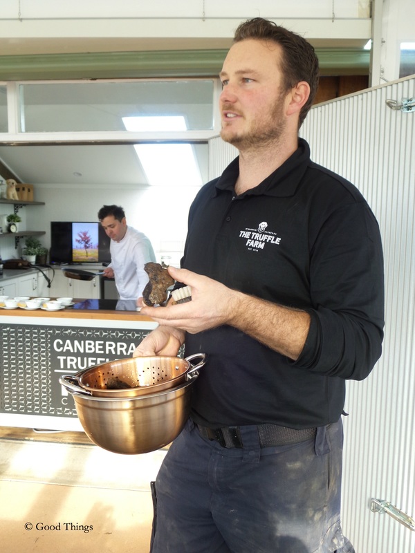 Jayson Mesman, owner of The Truffle Farm in Canberra 