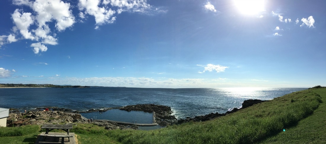 The ocean baths near the Kiama Lighthouse - Liz Posmyk Good Things 