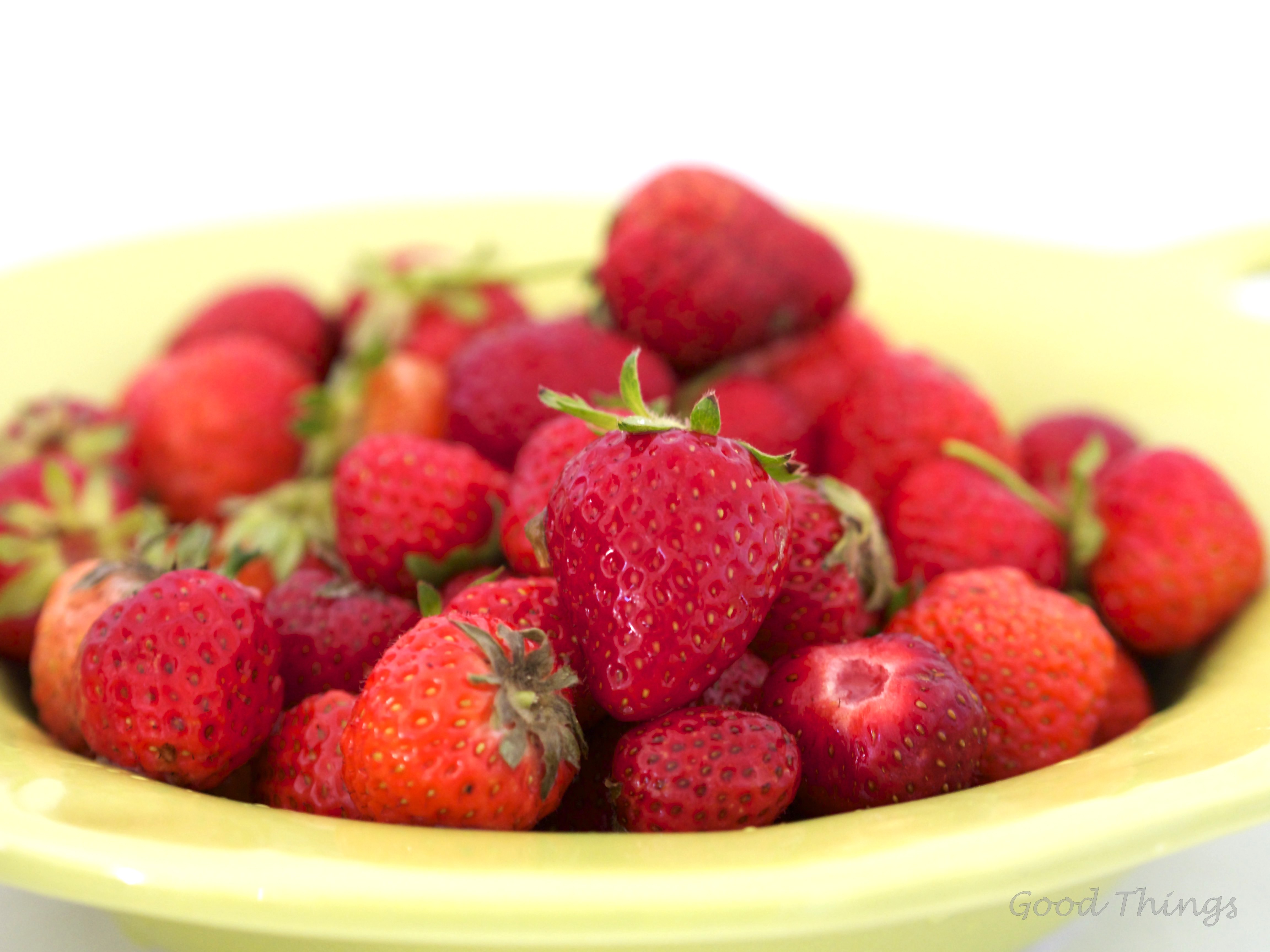 Home-grown strawberries  - Liz Posmyk, Good Things