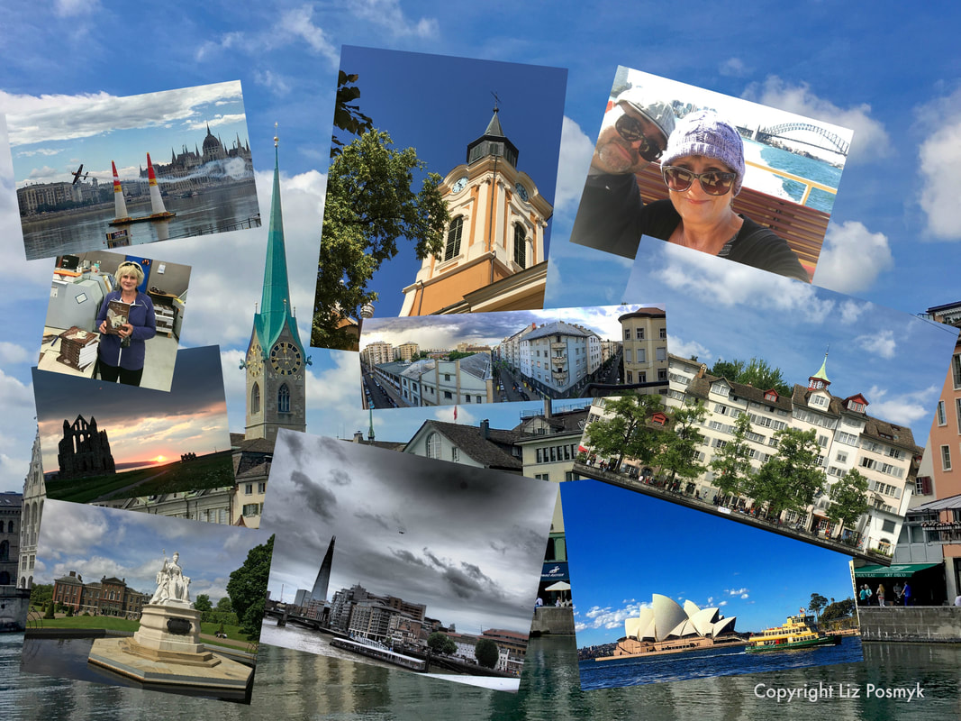 Postcards from our trip by Liz Posmyk Good Things