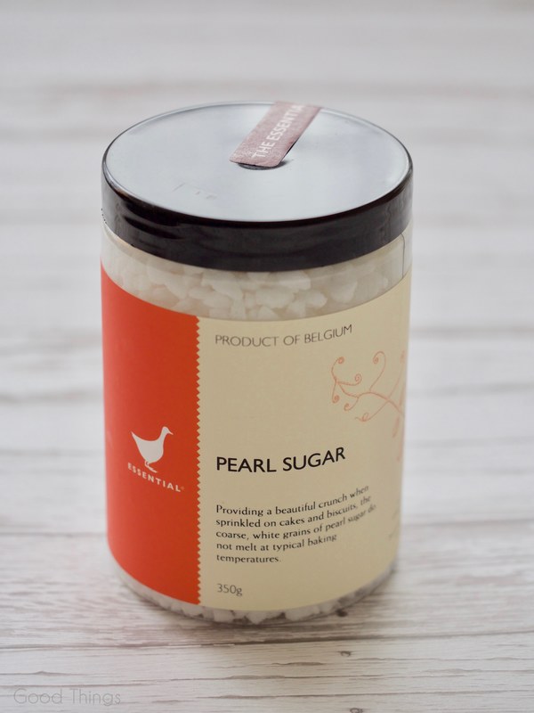 Pearl sugar from Essential Ingredient -  Liz Posmyk Good Things